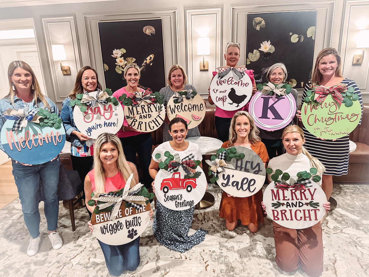 Private Workshop - Jennifer's Door Hanger Workshop - 12/6 - 6:30pm