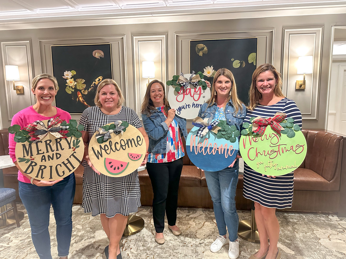 Private Workshop - Jennifer's Door Hanger Workshop - 12/6 - 6:30pm