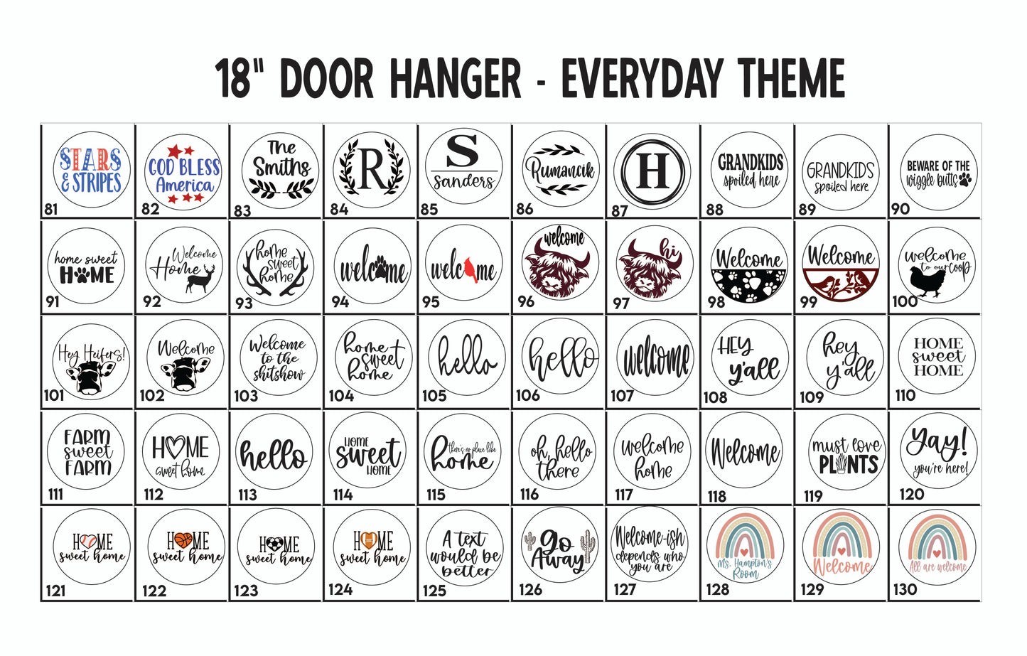 Lori's Door Hanger Workshop - 12/15 - 6pm