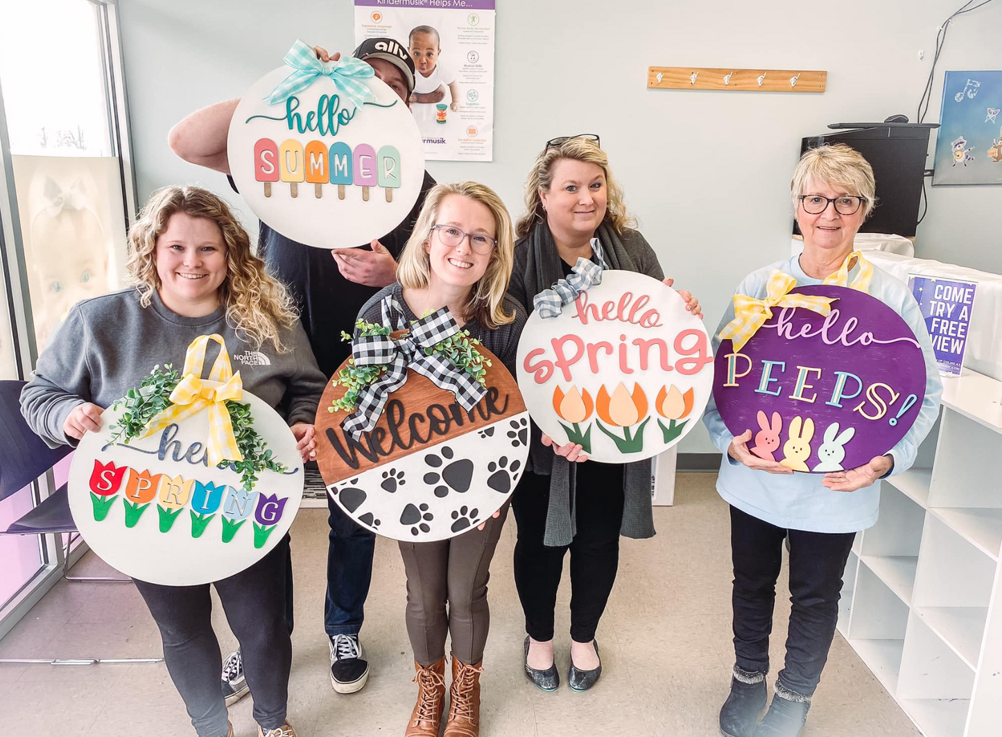 Private Workshop - Enon Elementary Door Hanger Workshop - 10/6 - 4:30pm - The Taphouse at River's Bend