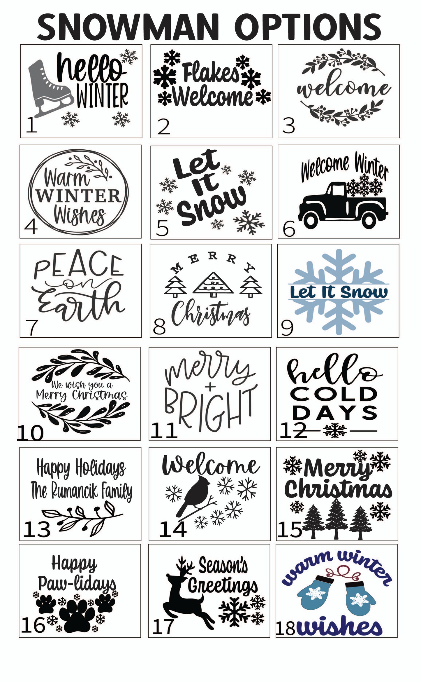 Door Hanger/Snowman/Porch Sign Workshop - Hardywood Ownby Lane - 11/19 - 6pm