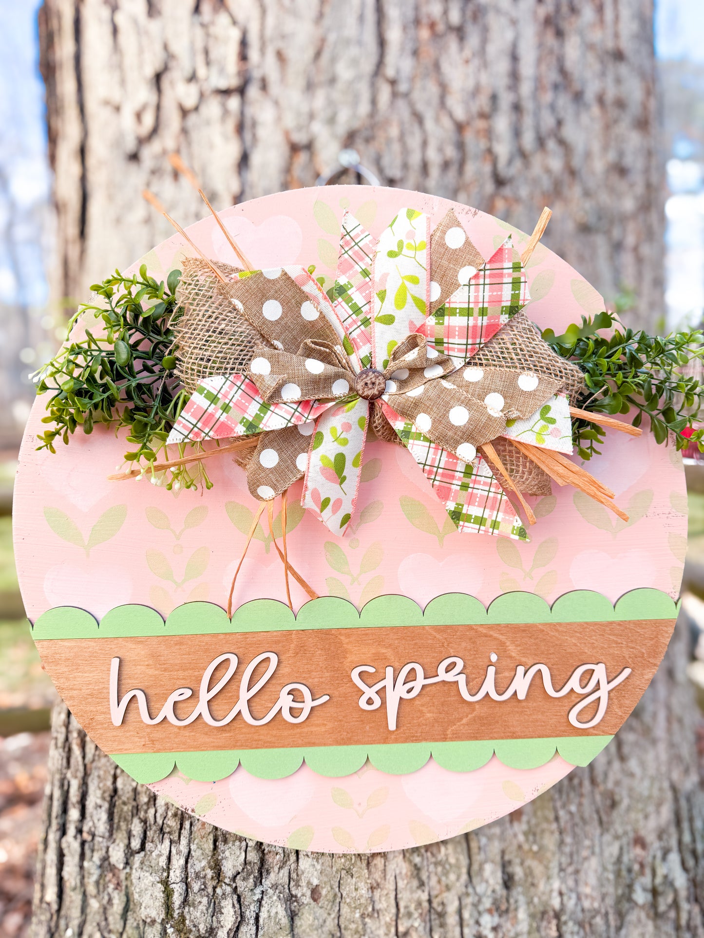18" Spring Themed Door Hangers (Click for options!)