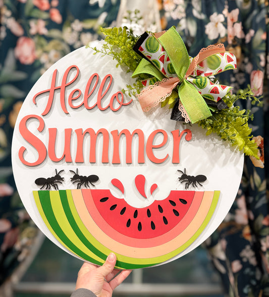 18" Summer Door Hangers (Click for Options!)
