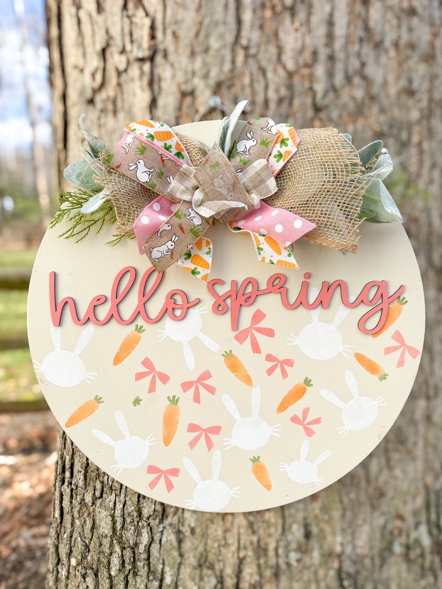 18" Spring Themed Door Hangers (Click for options!)