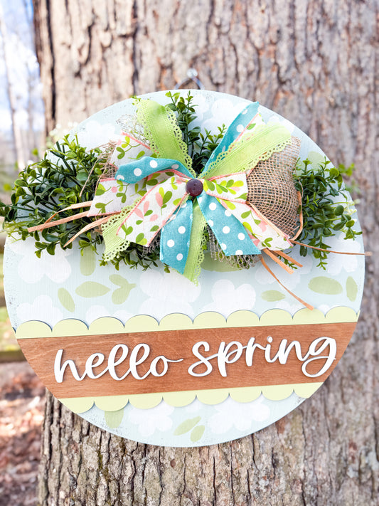 18" Spring Themed Door Hangers (Click for options!)
