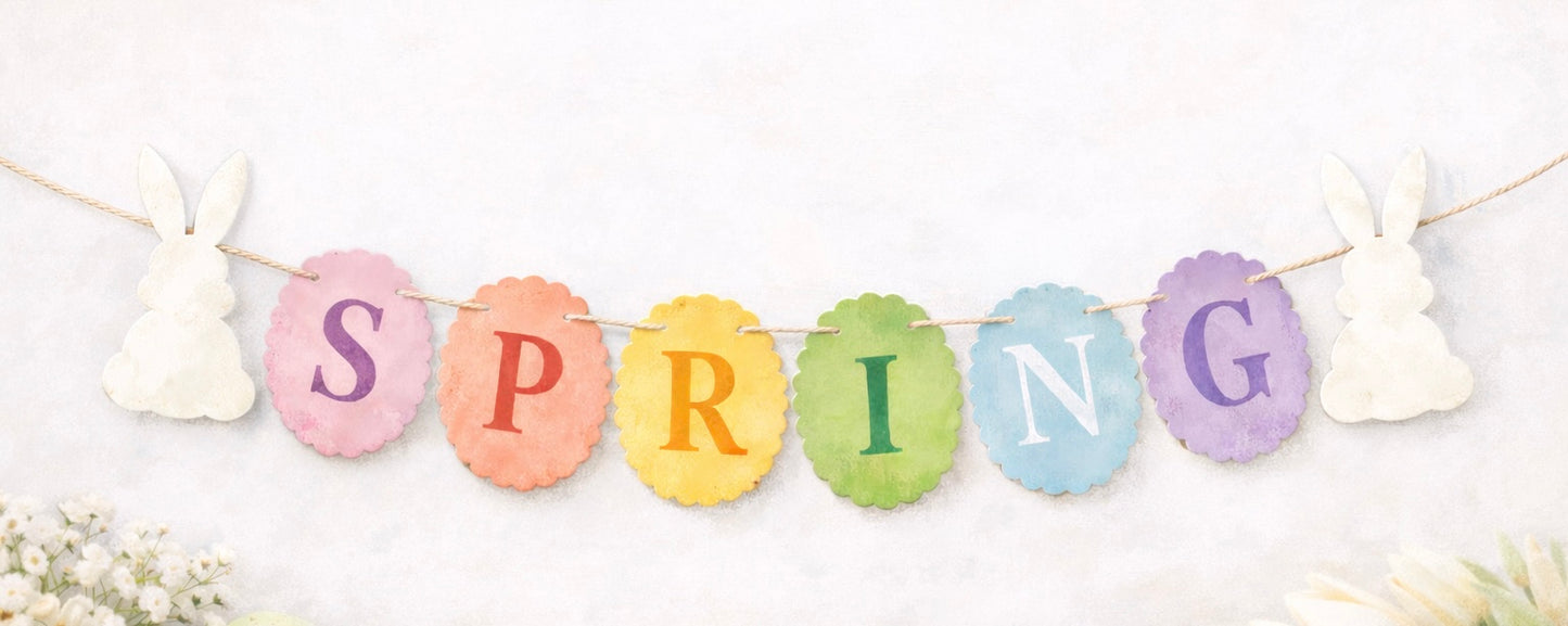 DIY Spring Craft Kit - Paint Your Own Spring Decor
