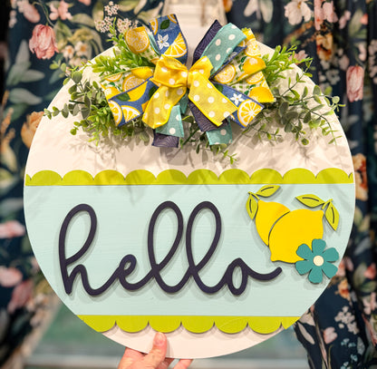18" Summer Door Hangers (Click for Options!)