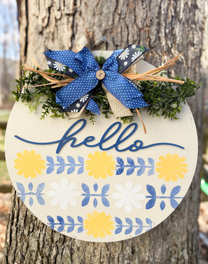 18" Spring Themed Door Hangers (Click for options!)