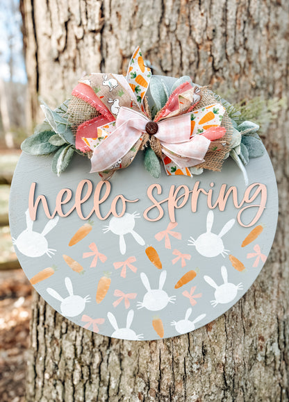 18" Spring Themed Door Hangers (Click for options!)