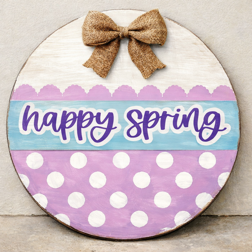 DIY Spring Craft Kit - Paint Your Own Spring Decor