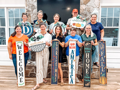 Door Hanger and Porch Sign Workshop - Waters Edge Winery - 11/5 - 6pm