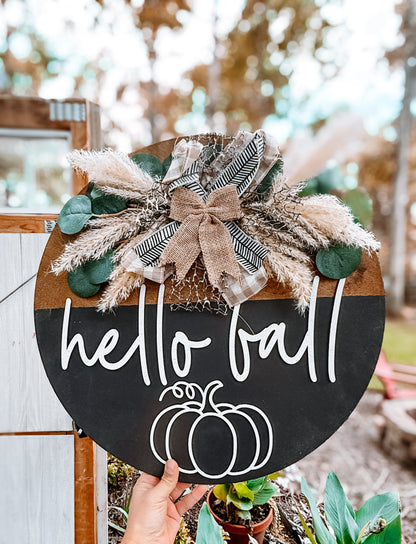 Fall 18" Door Hanger PRE-ORDER