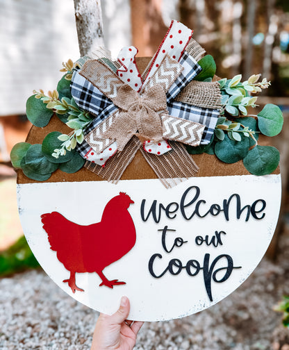 18" Animal + Sports Door Hangers (Click for Options!)