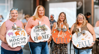 DIY Shiplap Pumpkin Door Hanger Kit