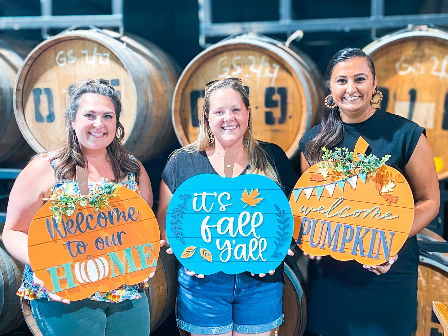 DIY Shiplap Pumpkin Door Hanger Kit