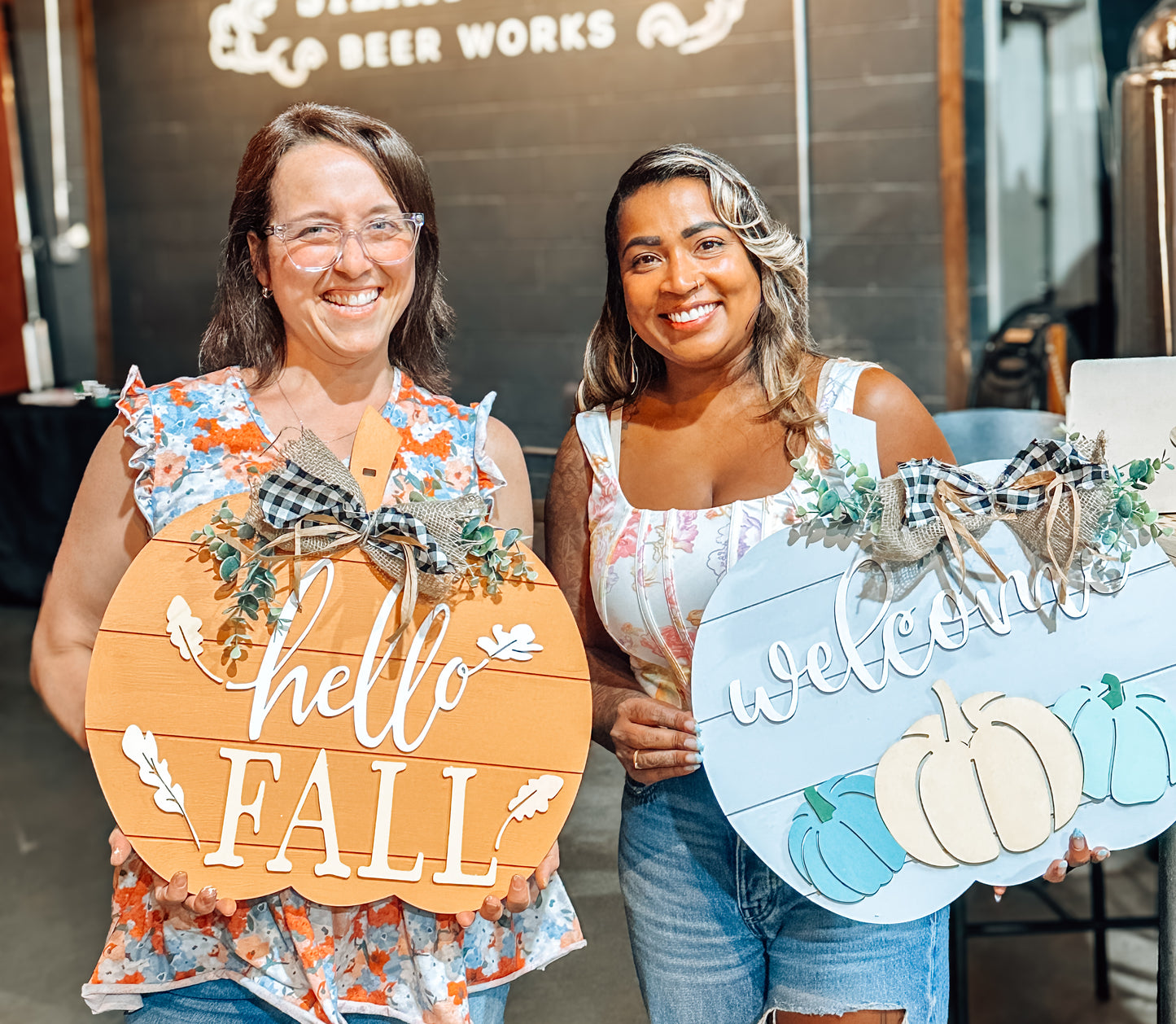 DIY Shiplap Pumpkin Door Hanger Kit