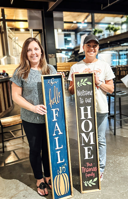 Door Hanger and Porch Sign Workshop - Waters Edge Winery - 11/5 - 6pm