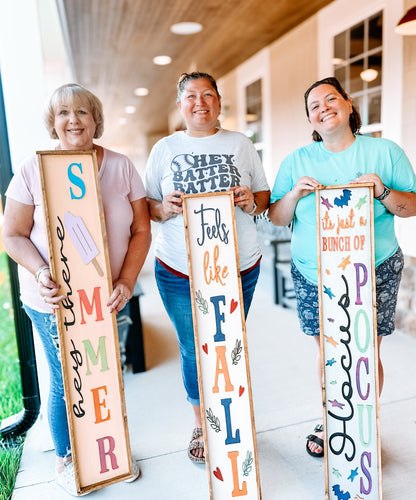 Door Hanger and Porch Sign Workshop - Waters Edge Winery - 11/5 - 6pm
