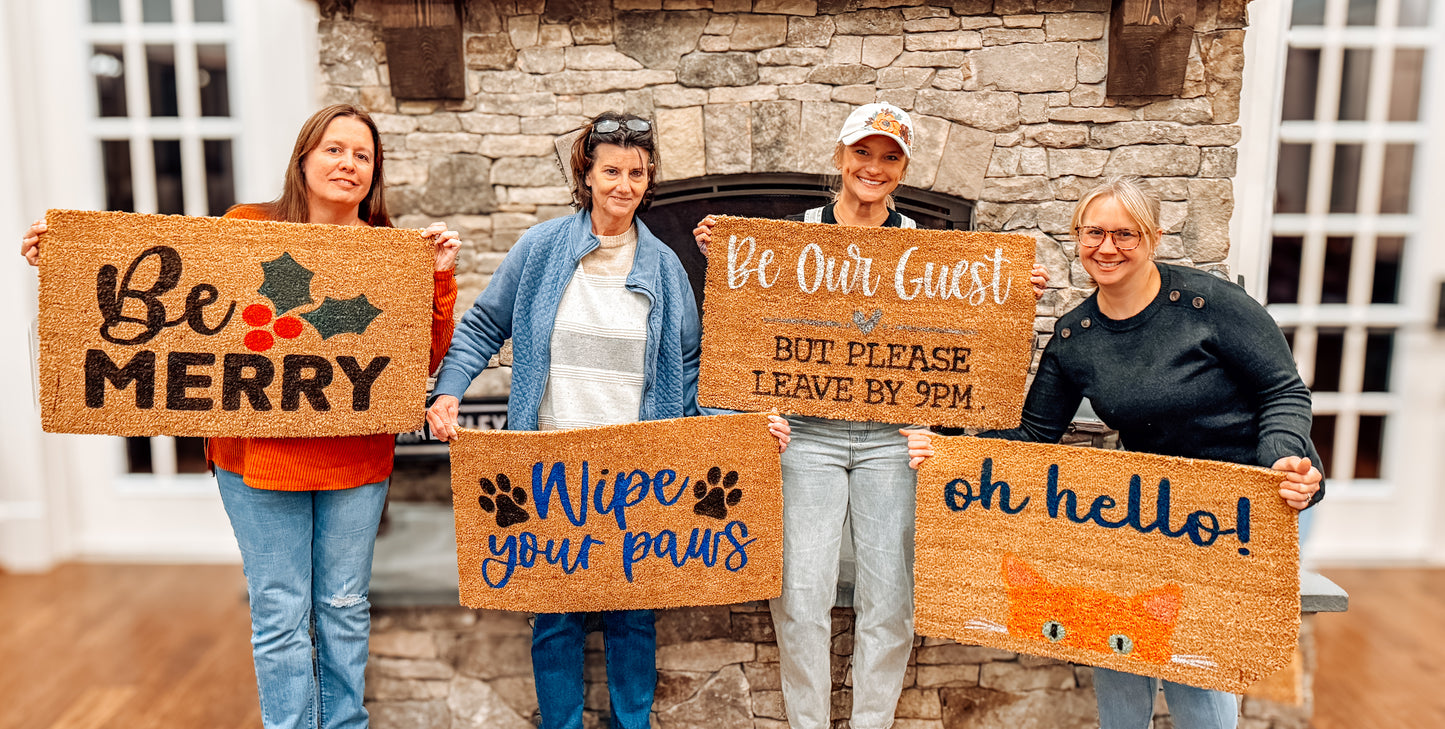 Doormat Workshop - Lazy Daisy Hull Street - 10/16 - 6:30pm