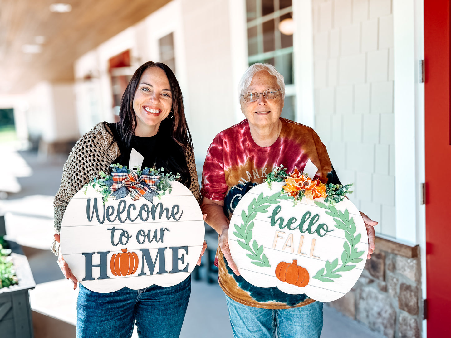 DIY Shiplap Pumpkin Door Hanger Kit