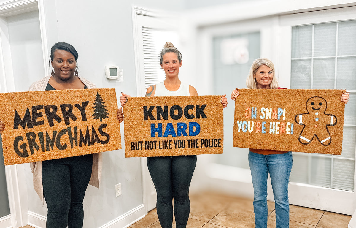 DIY Doormat Workshop - 12/9 - 6-7pm - Hidden Wit Brewing Company