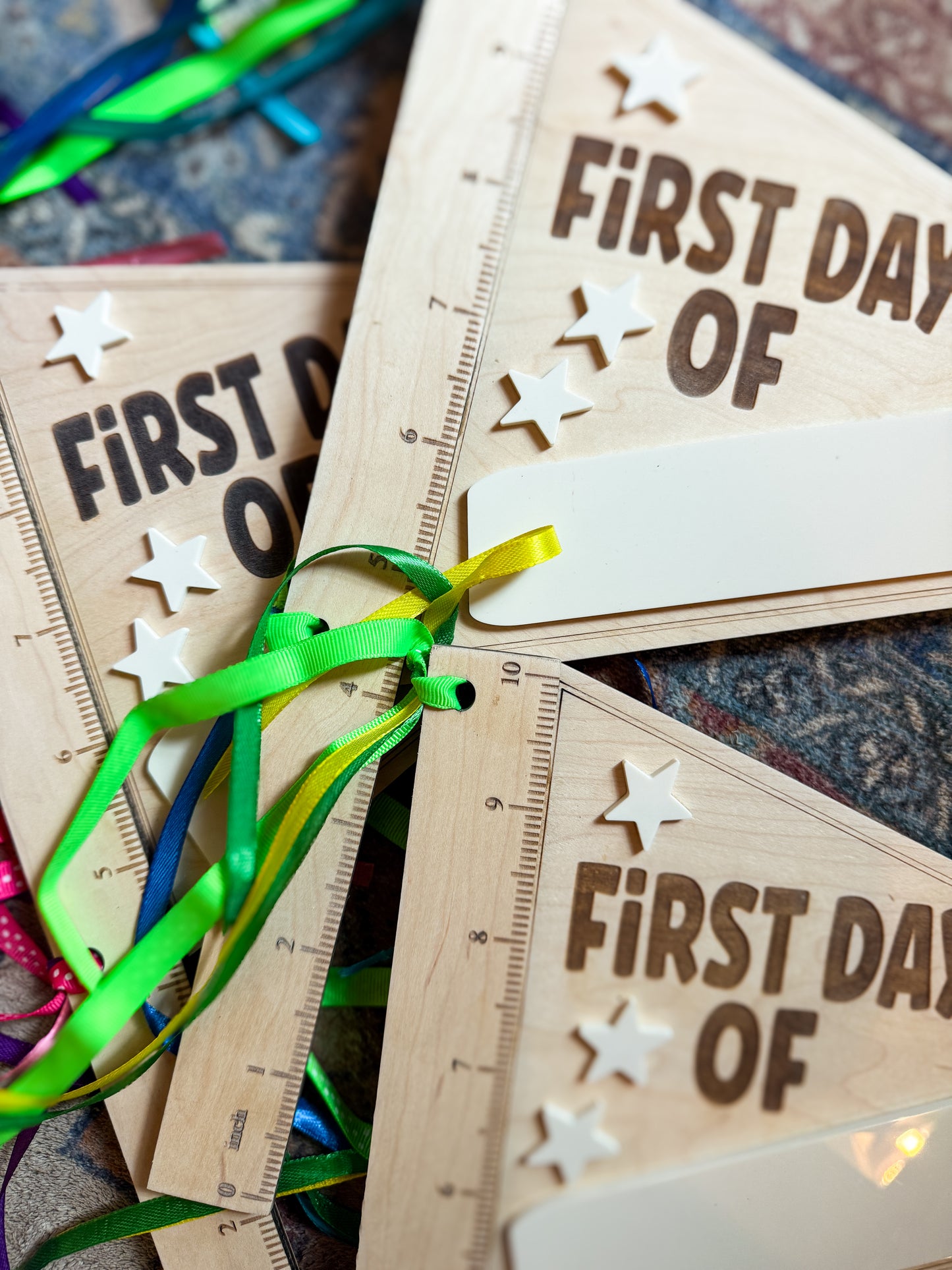 First Day of School Pennant Sign