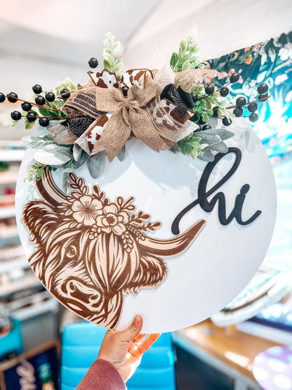 18" Animal + Sports Door Hangers (Click for Options!)