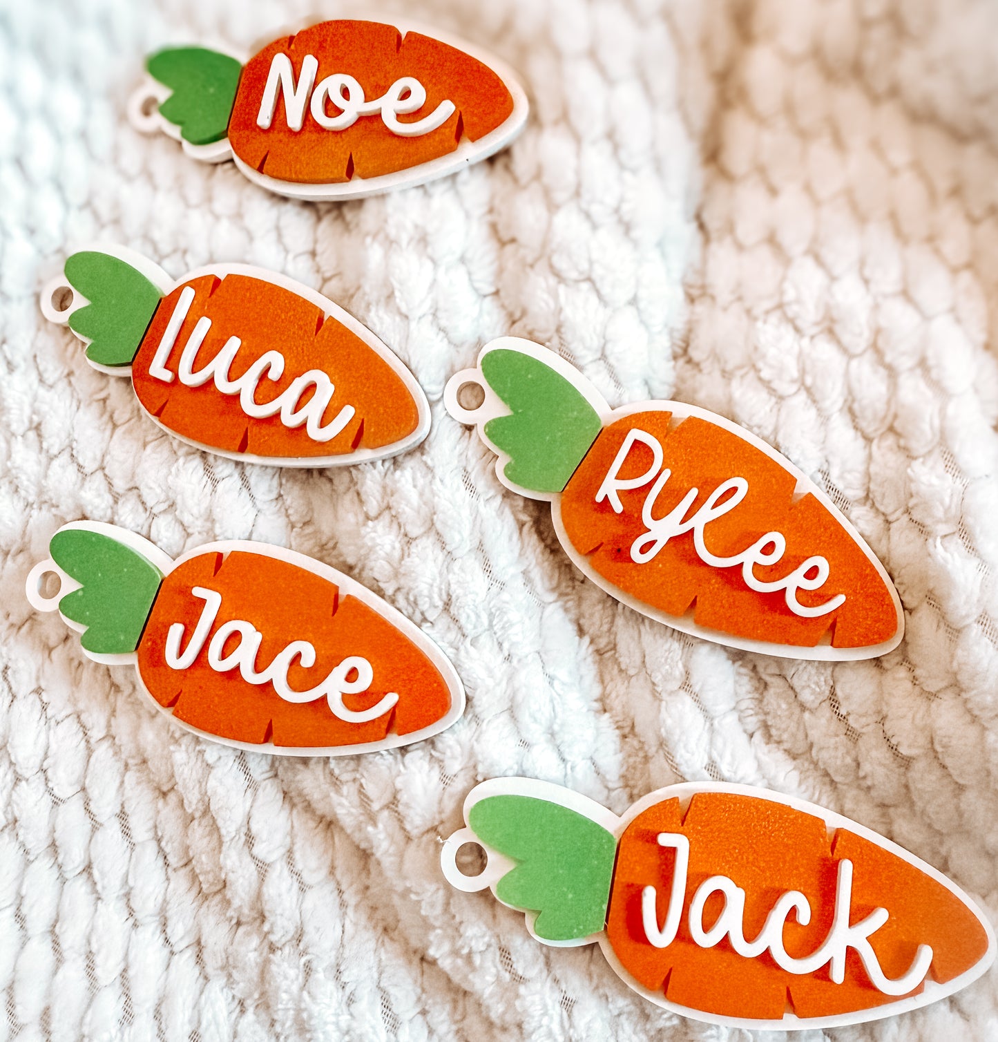Easter Basket Tag- Easter Basket Name Tag - Spring Basket Tag