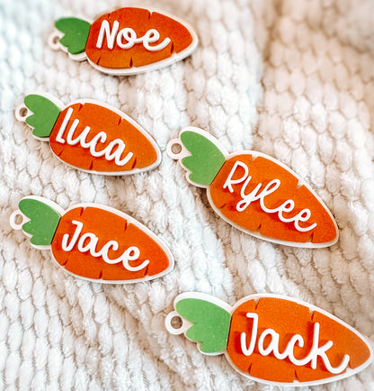 Easter Basket Tag- Easter Basket Name Tag - Spring Basket Tag