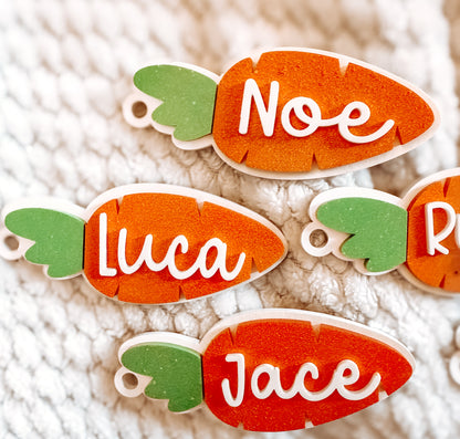 Easter Basket Tag- Easter Basket Name Tag - Spring Basket Tag