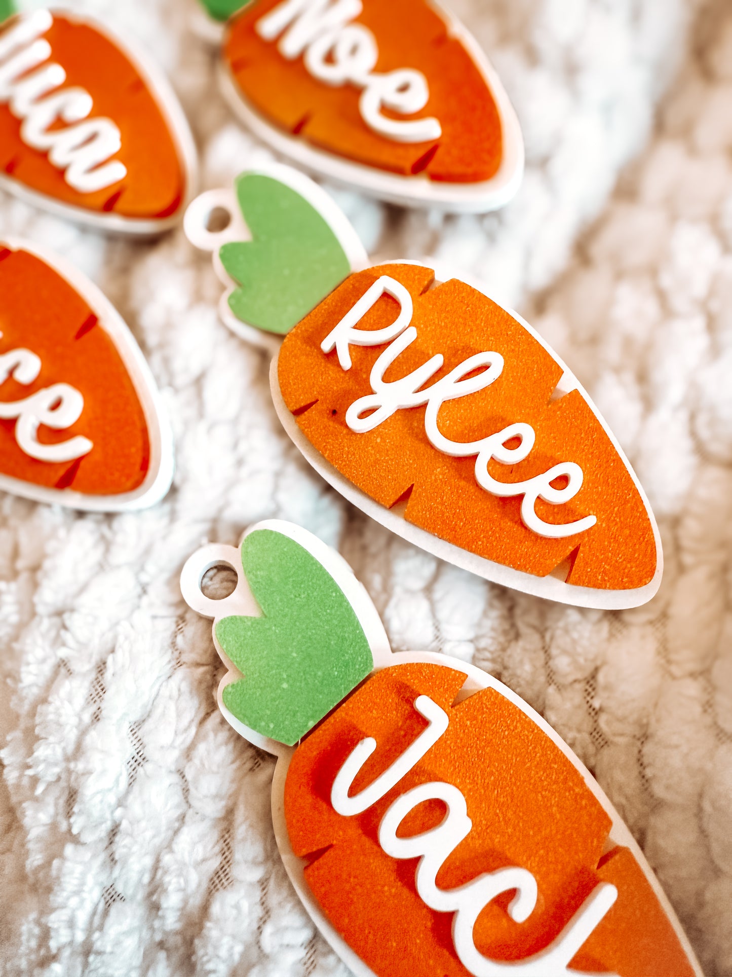 Easter Basket Tag- Easter Basket Name Tag - Spring Basket Tag