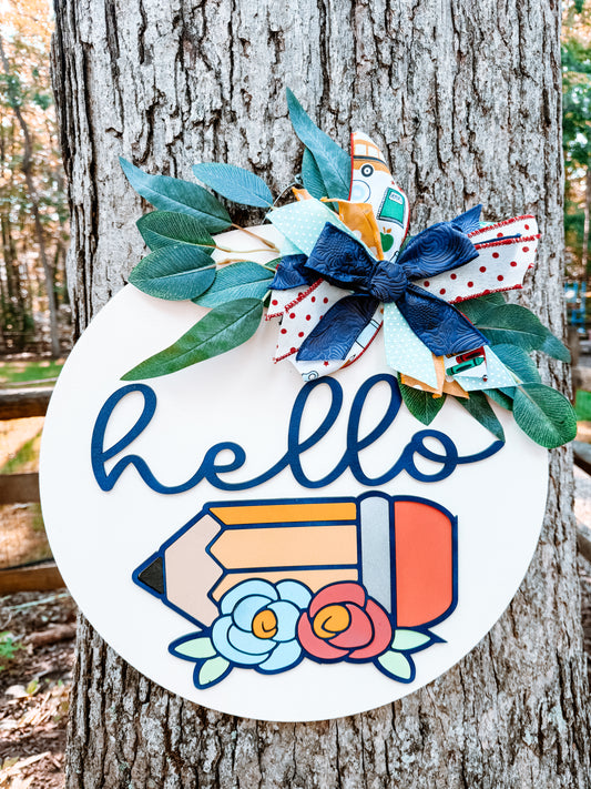 Pencil Door Hanger Pre-Order