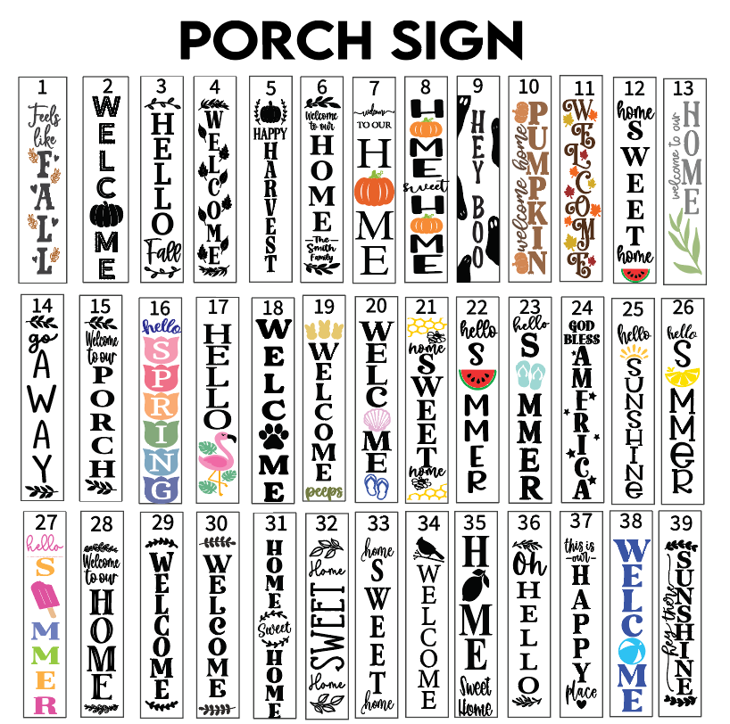 Porch Sign Workshop - 3/27 - 6pm - Hardwood West Creek
