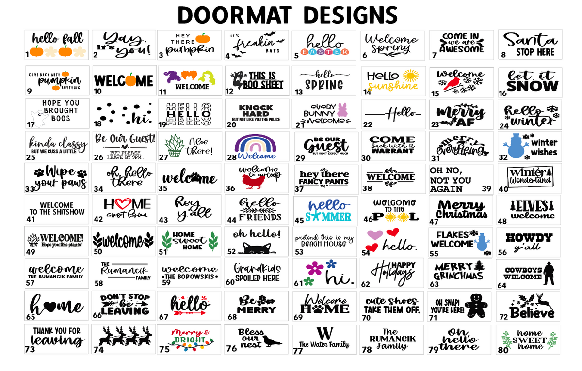 DIY Doormat Workshop - 12/9 - 6-7pm - Hidden Wit Brewing Company