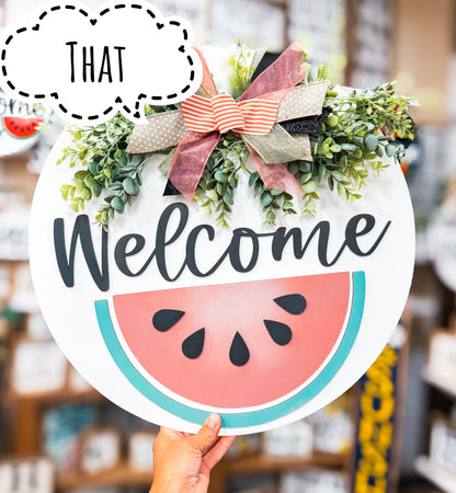 18" Summer Door Hangers (Click for Options!)